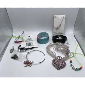 Large Lot of Girls Jewelry-Justice.‎ Jessica Simpson, Necklace Bracelets